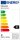 FP27227S LED Filament Kopfspiegel Tropfen 2W = 19 W E27 silber 180lm warmweiß 2700K
