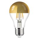 LED Filament Leuchtmittel 8W = 60W E27 Kopfspiegel Gold...