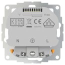 2USB Schutzkontakt-Steckdose 2USB inCharge PRO SI  VDE reinweiß glänzend ähnlich RAL9010 32mm 2,4A, erhöhter Berührungsschutz