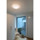 SLV 1002940 LIPSY 40 DRUM DALI CW LED Indoor Wand- und Deckenaufbauleuchte, weiß, 3000/4000K