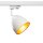 SLV 1002877 3~ PARA CONE 14 QPAR51 3 Phasen System Leuchte, weiß/gold, inkl. 3 Phasen-Adapter