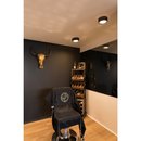 SLV 1002968 FERA 25 CL DALI Indoor LED Deckenaufbauleuchte, schwarz