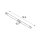SLV 139091 COSMIC Lampenhalter für TENSEO Niedervolt-Seilsystem, QR-C51, weiß, schwenkbar, 2 Stück
