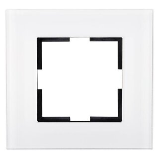 Panasonic Acrylglasrahmen 1-fach weiß Innenmaß 50x50mm