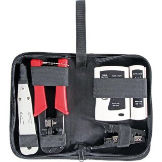 EGB Werkzeugset Netzwerktechnik 4-tlg. 39919.1 mit Tasche
