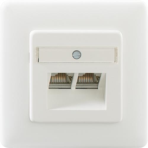 2 x Rutenbeck UAE - cat. 6A iso universele aansluitdoos/datadoos LAN
