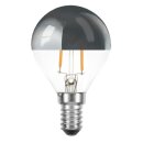 FP142CH LED Filament Tropfen 2W = 25W E14 Kopfspiegel...