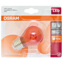 Osram LED Star Tropfen 1,6W E27 orange