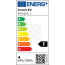 GreenLED 4076 Lampe G9 matt 3,5W 350lm 4000K AUSLAUF
