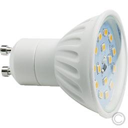 GreenLED 0016 Lampe GU10 SMD 110° 4,8W 390lm/120° 3000K