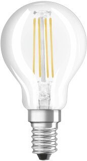 Osram LED Tropfen Relax & Active Classic P 4W E14 2700K 470lm warmweiß klar