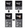 LED´s Light Solar-Wandleuchte schwarz mit Bewegungsmelder 1000560