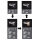LED´s Light Solar-Sensor-Wegeleuchte 3,3W 600lm 2700K  schwarz mit Bewegungsmelder IP44