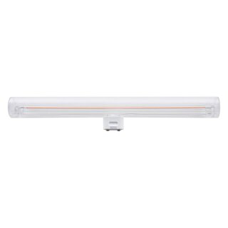 S14DCL3 Filament Linienlampe 3W = 35W 210lm S14d 1 Sockel KLAR 30cm Ra>90 extra warmweiß 2200K