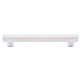 S14SCL5 LED Filament Linienlampe 4,8W = 60W S14s 2 Sockel KLAR 50cm Ra>90 extra warmweiß 2200K