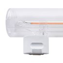 S14SCL5 LED Filament Linienlampe 4,8W = 60W S14s 2 Sockel KLAR 50cm Ra>90 extra warmweiß 2200K
