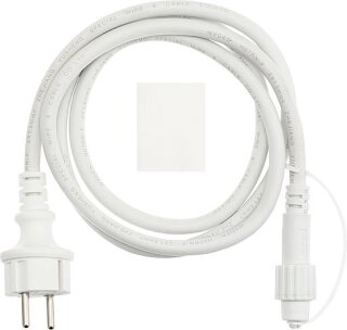 Lotti Vintage LED-PRO System-Anschlussleitung 1,5m weiß