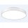LeuchTek CLH LED Deckenleuchte mit indirektem Licht 60W 3000/4000K 6600 lm Weiß Ø 585mm DALI-Push Dim