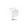 LeuchTek WLW-6W-WW LED Wandleuchte Abstrahlwinkel einstellbar 2x3W 3000K 480lm weiß