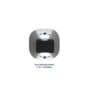 LeuchTek WL2-15W-WW LED Wandleuchte 2x7.5W 3000K 1200lm...