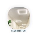 LeuchTek PE620x620 LED Panel eingebettet Quadratisch 42W...
