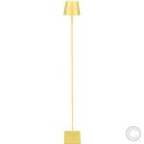 SIGOR NUINDIE LED Akku-Stehleuchte gelb 2.2W 180lm 2700K 45° rund dimmbar 4501801