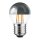 FP27427S LED Filament Kopfspiegel Tropfen 4W = 40W 360lm E27 silber warmweiß 2700K
