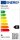 FP27427S LED Filament Kopfspiegel Tropfen 4W = 40W 360lm E27 silber warmweiß 2700K