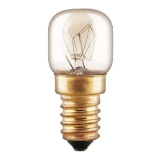 T2225W Röhrenlampe BACKOFEN T22 25W E14 klar 300°