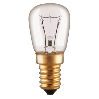 T2640W Röhrenlampe BACKOFEN ST26 40W E14 klar 300°