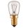 T2640W Röhrenlampe BACKOFEN ST26 40W E14 klar 300°