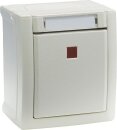 EGB Panasonic Pacific FR Kontroll-/Ausschalter 1-polig beleuchtet weiß IP54 90591123-DE