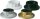 5x electroplast Iso-Fassungs-Ring E14 schwarz