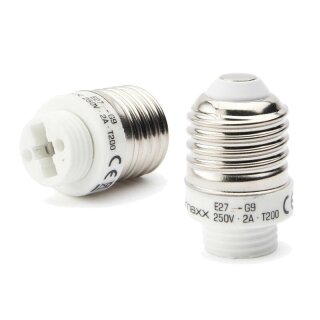 AE27G9 Adapter-Fassung E27 auf G9