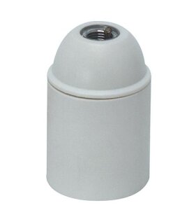 5x electroplast Iso-Fassung E27 weiß