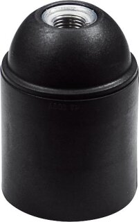 5x Schaum Iso-Fassung E27 schwarz