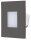 EVN LED-Einbauleuchte anthrazit IP44 3000K 1,8W LQ41802A