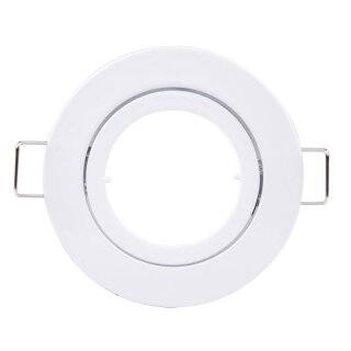 DL68WH-B Einbaustrahler weiß schwenkbar 68mm Bajonettverschluss