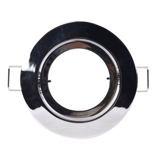 DL68CH-B Einbaustrahler Chrom schwenkbar 68mm Bajonettverschluss
