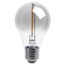 Philips LED Filament Birnform 2,3W = 15W E27 Rauchglas...