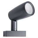 Ledvance LED Smart+ Basis-Strahler Gartenleuchte Spot Dunkelgrau IP65 4,5W 260lm RGB+W 3000K