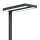 LED Stehleuchte/Büroleuchte SLB1 2x 40W up&down schwarz 4000K 8800lm UGR<17 flicker-free dimmbar