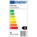 GU1027043 LED Premium Glas Reflektor GU10 3,5W 230lm warmweiß 2700K 38°
