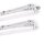 8x FW152L Feuchtraum Wannenleuchte 2x 22W Röhre G13 4000K 150cm 4400lm IP65