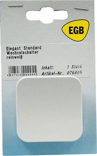 EGB 079805 Elegant Standard reinweiß SB Schalter Wechsel