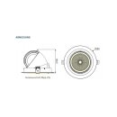 LeuchTek PS-34W-PW LED SCHWENKBARER EINBAUSTRAHLER SERIE PS 34W 5000K IP20