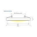 LeuchTek CU235 DECKENLEUCHTE SERIE 10/13/16W einstellbar 3000/4000/5700K einstellbar