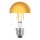 A22F08G LED Filament Leuchtmittel 8W = 60W E27 Kopfspiegel Gold 806lm 2200K