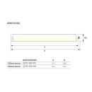 LeuchTek SLP15-49W-NW FEUCHTRAUMLEUCHTE IP69K SERIE SLP 45W 4000K 1500mm