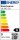 Smartwares LED Wandleuchte 9W 3000K IP54 schwarz 550lm